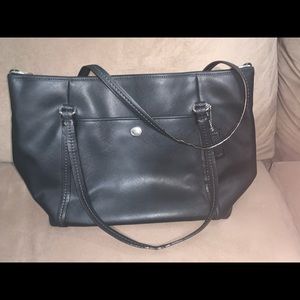 Previously loved Black Coach Tote bag.